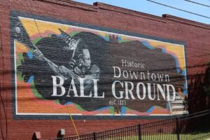 ball ground mural, where ballground junk removal services are offered