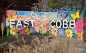 East Cobb mural, where East Cobb Junk Removal Services are offered