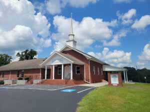 Church in Juno Georgia, where Juno junk removal services are offered