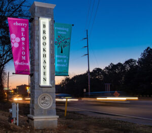 brookhaven sign, where brookhaven junk removal services are offered